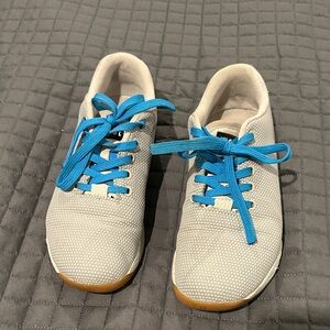 No Bull Sneakers with Blue Laces